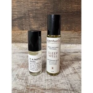CAMPO Mama Essential Oil Roll-On + Scentuals Sleep Well Aromatherapy Roll-On SET